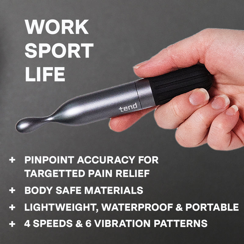 Tend Focus - Portable Massage Gun for Targeted Joint and Tendon Pain Relief