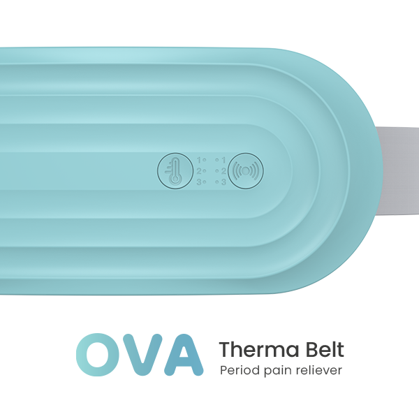 TensCare OVA Therma Belt – Portable Menstrual Heating Pad with Massage and Heat