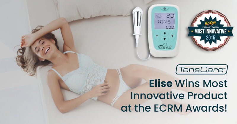 TensCare Elise Wins Most Innovative Product 2015 at the ECRM Awards!