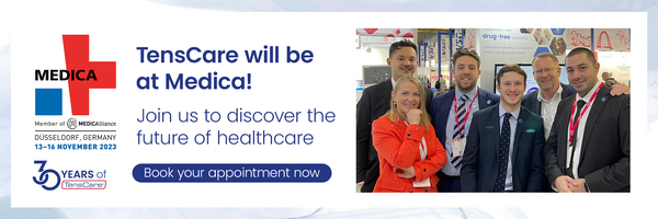 TensCare will be at Medica! Come talk to us about distribution opportunities in your territory