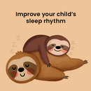 TensCare Sloth Clock – Sleep Trainer, Alarm and Night Light for Young Children
