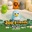 Zoo Friends Baby Bath Toys 5-Pack