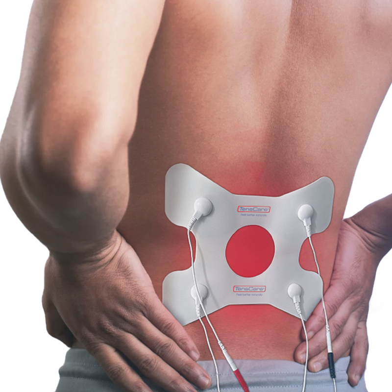 Ailment-Specific TENS EMS Electrodes for Back Pain Relief