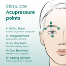 Oko Eye Massager - Relieve Eye Fatigue and Promote Relaxation with Air Pressure, Vibration and Hot Compress