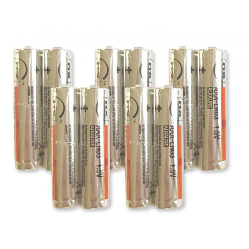AAA Alkaline Batteries (Pack of 10)-Batteries & Chargers-TensCare Ltd