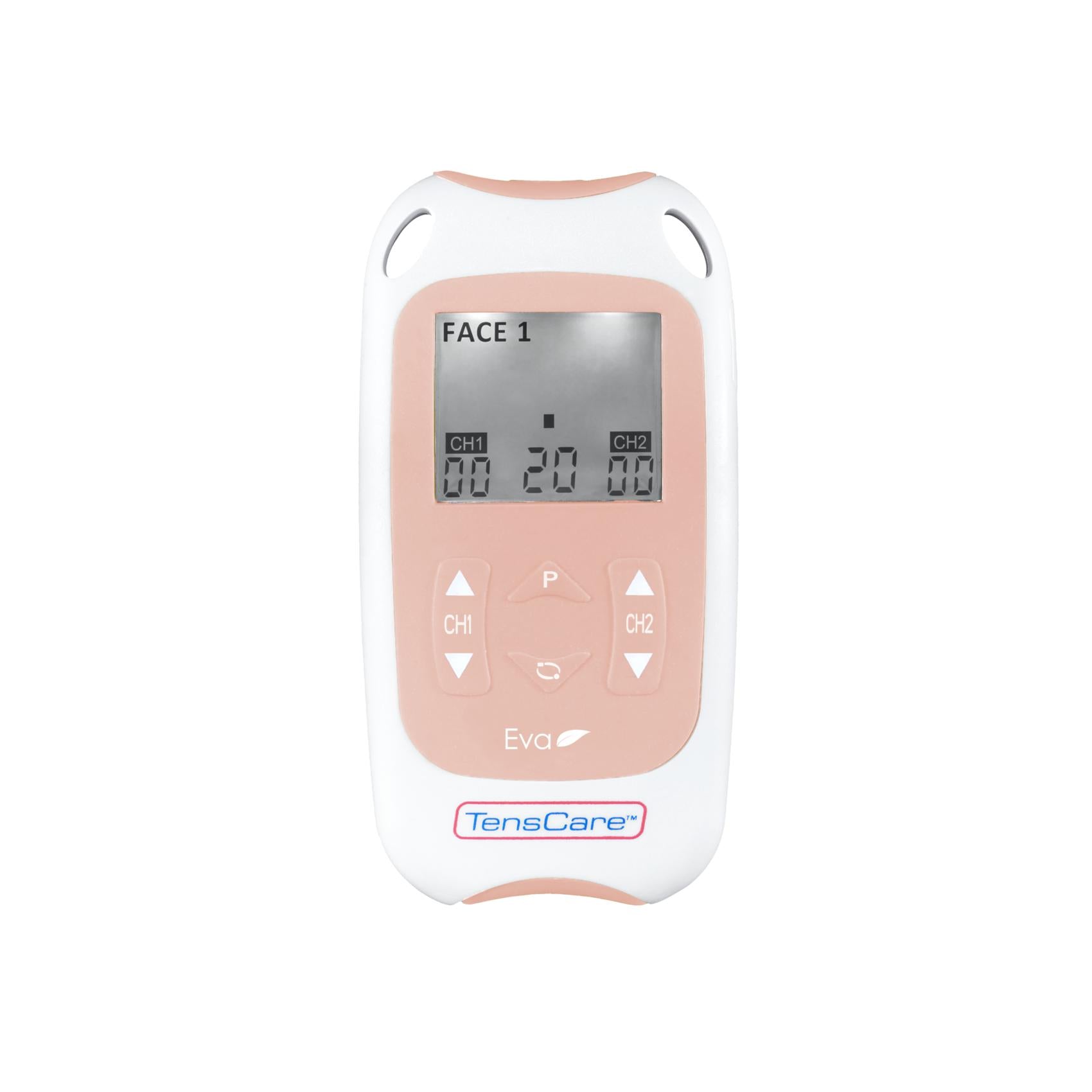 thumbnail image 2 of TensCare Eva Face & Body Toning Device – EMS & Microcurrent Massager, Peach 2 of 5